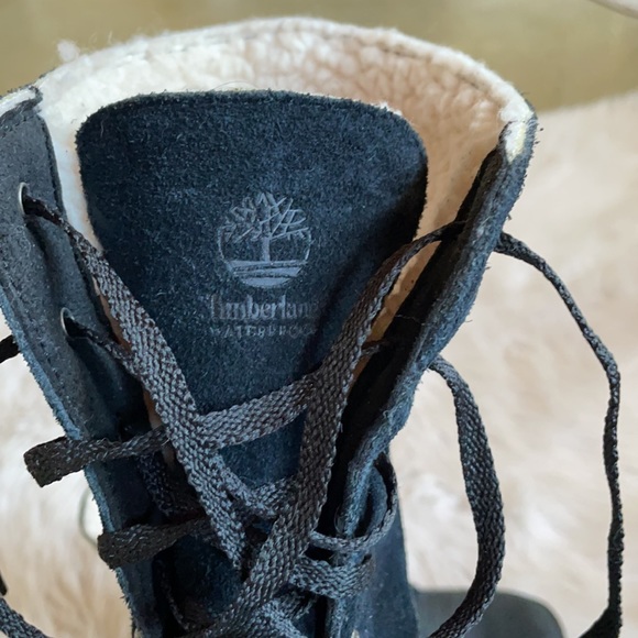 Timberland Anti-Fatigue Sherpa Lined Lace Up Boots, 7 - Picture 8 of 16